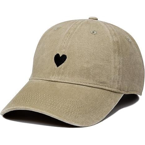 Poetry Hat, Embroidered Brushed Cotton Womens Baseball Hat Unisex Fit,